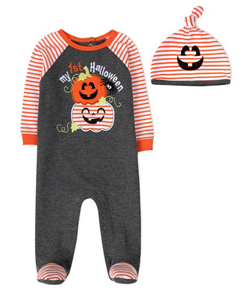 Комплект комбинезона и шапки на Хэллоуин для маленьких мальчиков Baby Essentials