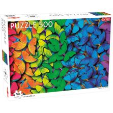 Tactic Rainbow Butterflies 500-pc. Puzzle TACTIC