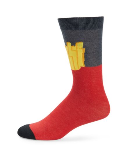 Носки с круглым вырезом для картофеля фри Funky Socks