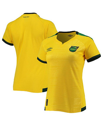 Women's Yellow Jamaica National Team 2021/22 Home Replica Jersey Umbro