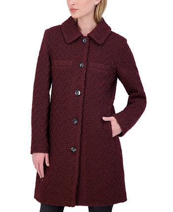 Женское пальто из букле с клубным воротником Laundry by Shelli Segal