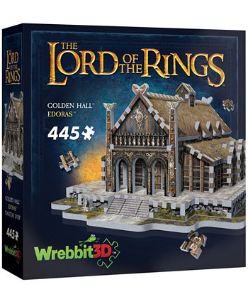 3D-пазл Wrebbit The Lord of the Rings Golden Hall Edoras, 445 деталей University Games
