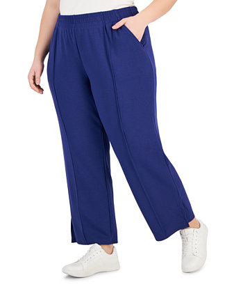 Широкие спортивные штаны с высокой посадкой больших размеров, созданные для Macy's ID Ideology