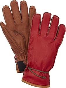 Hestra Wakayama Winter Glove - Warm, Leather, Retro Inspired Glove for Winter Hestra