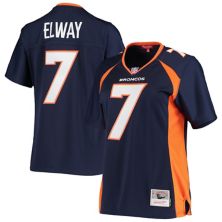 Женская футболка Mitchell & Ness John Elway Navy Denver Broncos Legacy Replica Team Mitchell & Ness