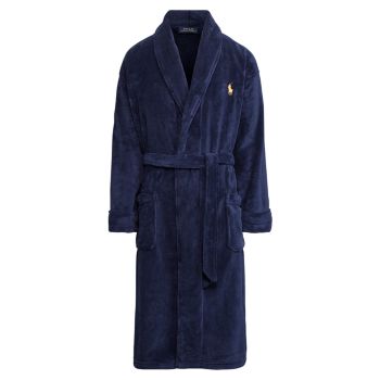 Brushed Fleece Robe Polo Ralph Lauren