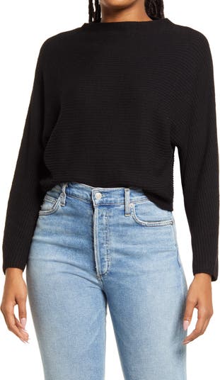 Dolman Sleeve Crop Sweater Leith
