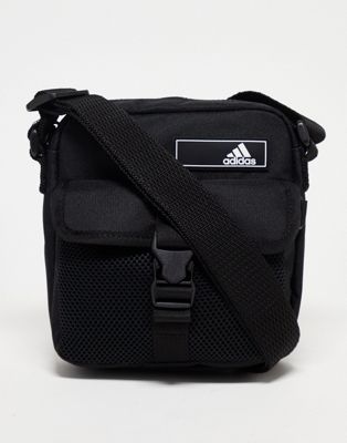 Черная сумка через плечо adidas Originals Amplifier 2 Festival Adidas