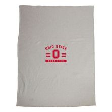 Одеяло-толстовка Ohio State Buckeyes размером 54 x 84 дюйма Unbranded