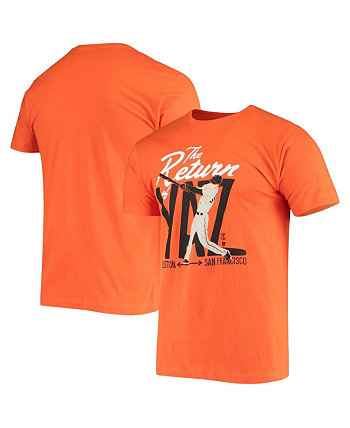 Men's Mike Yastrzemski Orange San Francisco Giants Return of Yaz T-shirt BreakingT