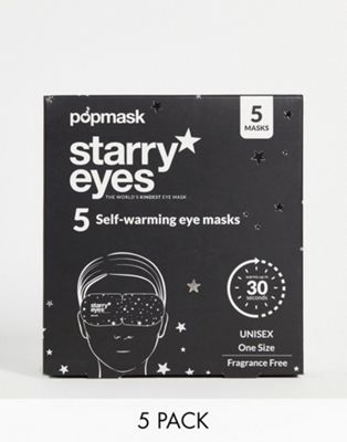 Popmask Starry Eyes Self Warming Eye Masks 5 Pack Popband