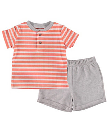 Футболка и шорты для новорожденных мальчиков, комплект из 2 предметов Chickpea