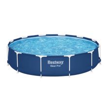 Bestway Steel Pro 12' x 30&#34; Round Above Ground Pool Set Bestway