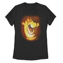 Футболка Juniors 'Scooby-Doo Big Face Carved Pumpkin на Хэллоуин Licensed Character