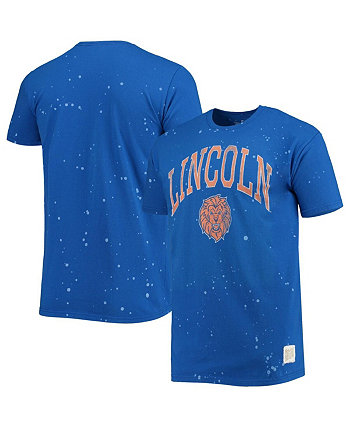 Мужская футболка Royal Lincoln Lions Bleach Splatter Original Retro Brand