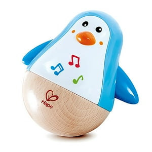 Hape: Penguin Musical Wobbler W/ Tinkling Sounds & Moving Arms As It Waddles Hape