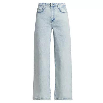 Широкие джинсы с высокой посадкой Ms. Fonda Triarchy