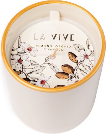 Свеча среднего размера La Vive - миндаль L'OR DE SERAPHINE