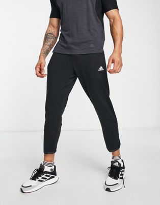 Черные зауженные спортивные штаны adidas Yoga Adidas