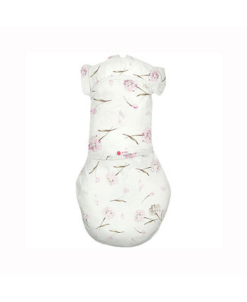Infant Transitional Short Sleeve Swaddle Sack with arm snaps (3-6 months) Arms-In/Arms-Out, Legs-In/Legs-Out Embe