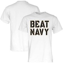 Men's Blue 84  White Army Black Knights Beat Navy T-Shirt Blue 84
