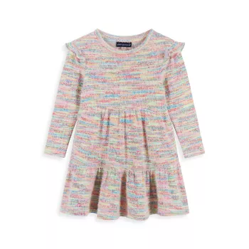 Little Girl's Multicolor Knit Dress Andy & Evan