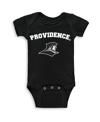 Черный боди Providence Friars Arch & Logo для мальчиков и девочек для младенцев Two Feet Ahead
