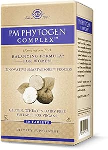 Solgar Women's Balancing Formula, 60 Tablets - Pueraria Mirifica - Phytoestrogen Balancing Formula, Energy Metabolism, Nervous System Health - Vegan, Gluten Free, Dairy Free, Kosher - 60 Servings Solgar