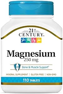 21st Century Magnesium 250 mg Tablets, 110 Count 21st Century