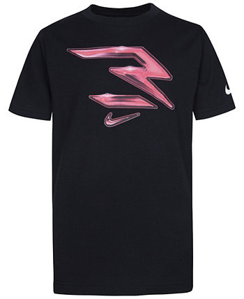 Big Boys Iconic Short Sleeve T-shirt Nike 3BRAND by Russell Wilson