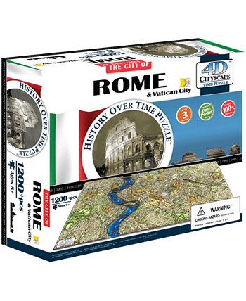 4D Cityscape Time Puzzle - Рим, Италия 4D Cityscape
