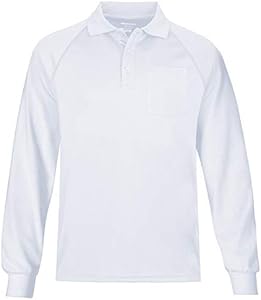 MOHEEN Men's Moisture-Wicking Golf Polo Shirts UPF 50+ Long Sleeve Dry Fit Shirt M-6XL Moheen