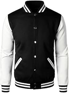 Мужской Бомбер HOOD CREW Varsity Baseball Jacket HOOD CREW