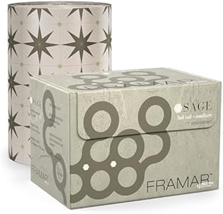 Framar Fold Freak Foil Dispenser for Aluminum Foil, Hair Foils (Cuts and Folds Hair Foil) FRAMAR