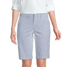 Women's Lands' End 12-in. Classic Bermuda Chino Shorts Lands' End