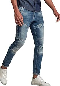 Джинсы мужские G-Star Rackam 3D Skinny с эластичным денимом и функциональными карманами G-Star