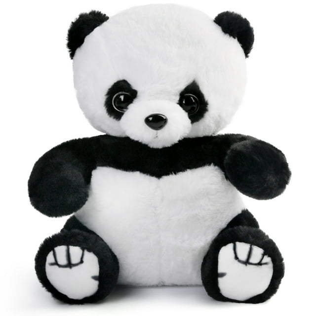 LotFancy Panda Stuffed Animal, 8 in Soft Baby Panda Plush Toy Gift for Kids,Girls, Toddler LotFancy