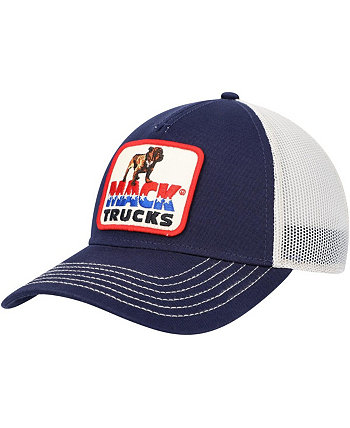 Мужская темно-синяя кепка Mack Trucks Valin Trucker Snapback American Needle