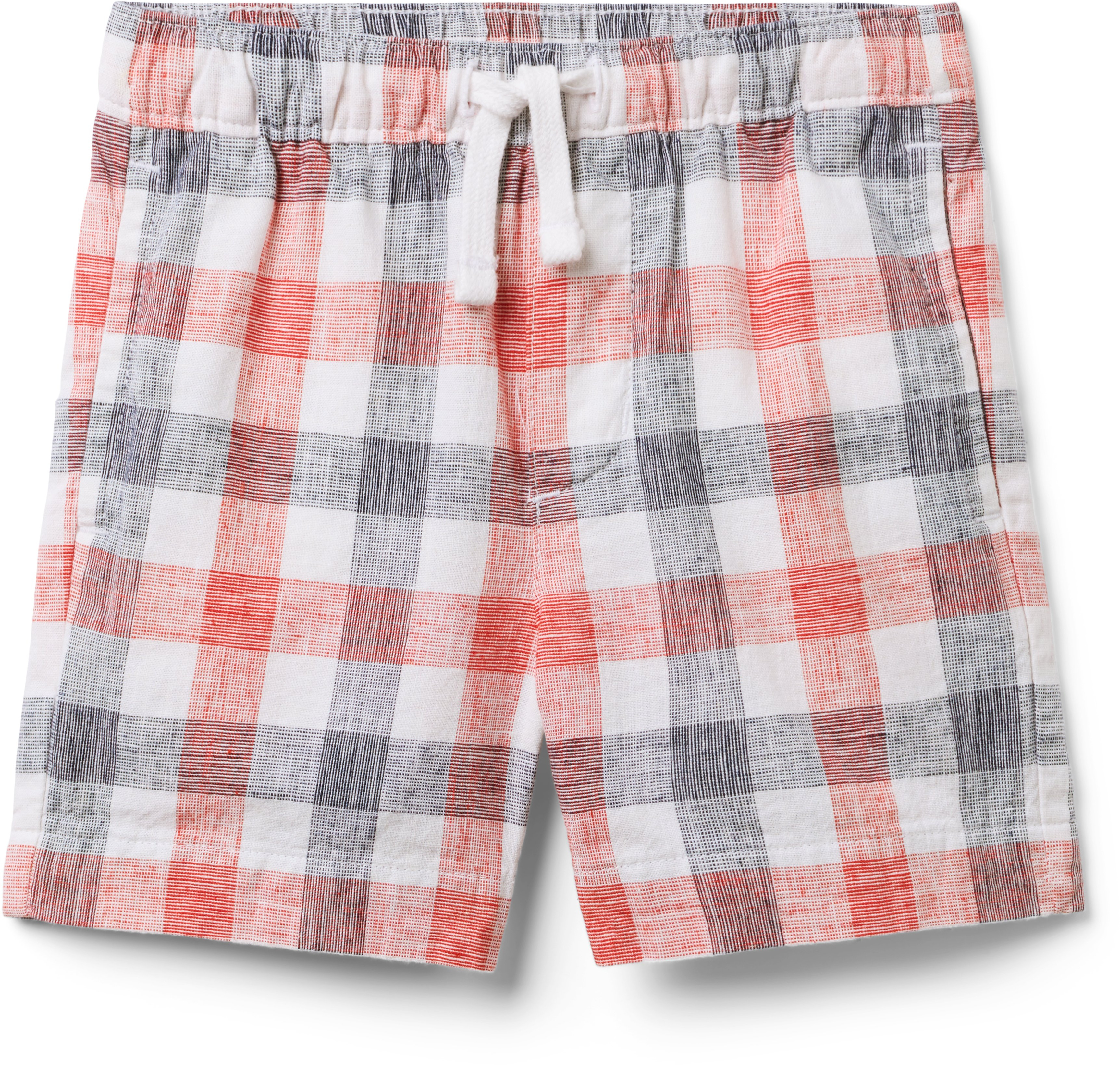 Boys Pull On Linen Short (Toddler/Little Kid/Big Kid) Janie and Jack