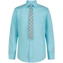 Комплект из эластичной рубашки на пуговицах и галстука IZOD для мальчиков 4–20 лет IZOD