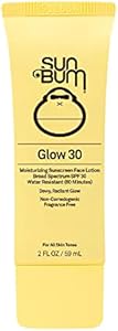 Sun Bum Original SPF 30 Glow Sunscreen Lotion | Vegan and Hawaii 104 Act Compliant (Octinoxate & Oxybenzone Free) Broad Spectrum Moisturizing UVA/UVB Sunscreen Lotion with Vitamin E | 2 oz Sun Bum