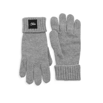 COLLECTION Logo Wool Gloves Saks Fifth Avenue