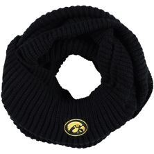 Женский вязаный шарф с капюшоном ZooZatz Iowa Hawkeyes Infinity Unbranded