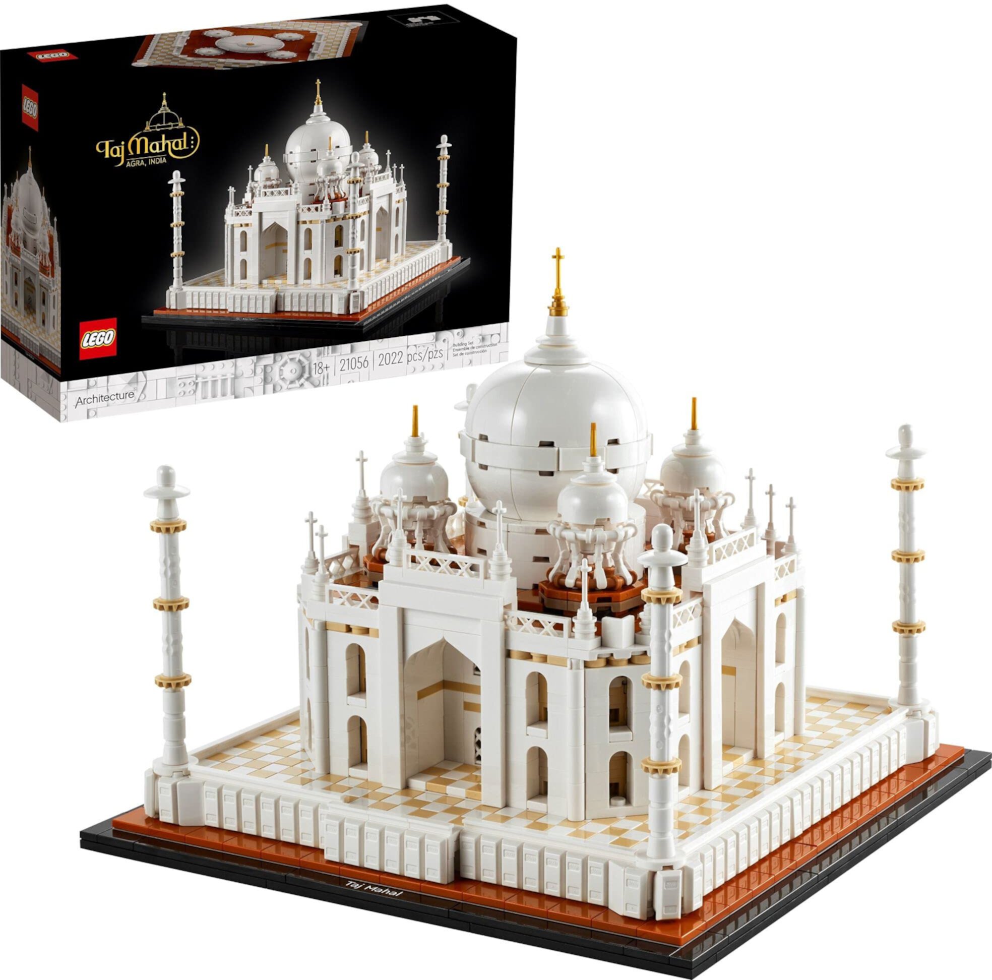 LEGO Architecture Taj Mahal (20156) Строительная игрушка; Привлекательный строительный проект для взрослых; Новый 2021 (2022 шт.) Lego