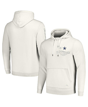 Мужской белый пуловер с капюшоном Dallas Cowboys Home Game Tommy Bahama