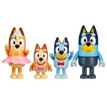 Bluey Showtime - The Show Figure 4-Pack Bluey
