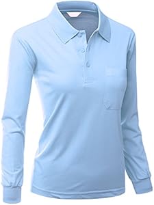 Women's Pique 180-200 TC Polo Dri Fit Collar T-Shirts Xpril