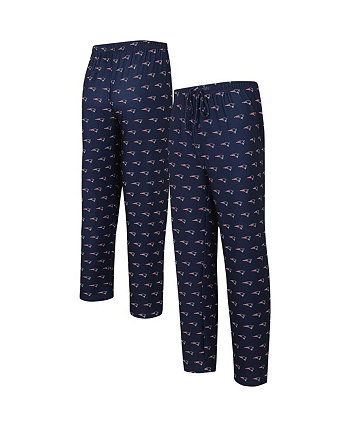 Мужские темно-синие трикотажные брюки с принтом New England Patriots Gauge Concepts Sport