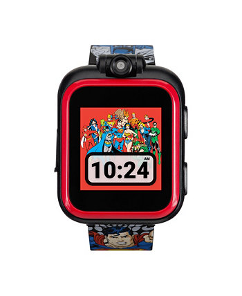 Дети PlayZoom DC Comics Юстиции Лига Ремешок с сенсорным экраном Smart Watch 42x52mm Playzoom