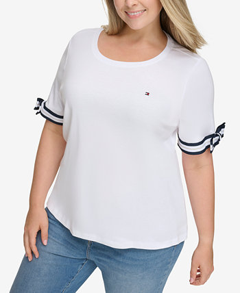 Женская футболка больших размеров Tommy Hilfiger Tommy Hilfiger
